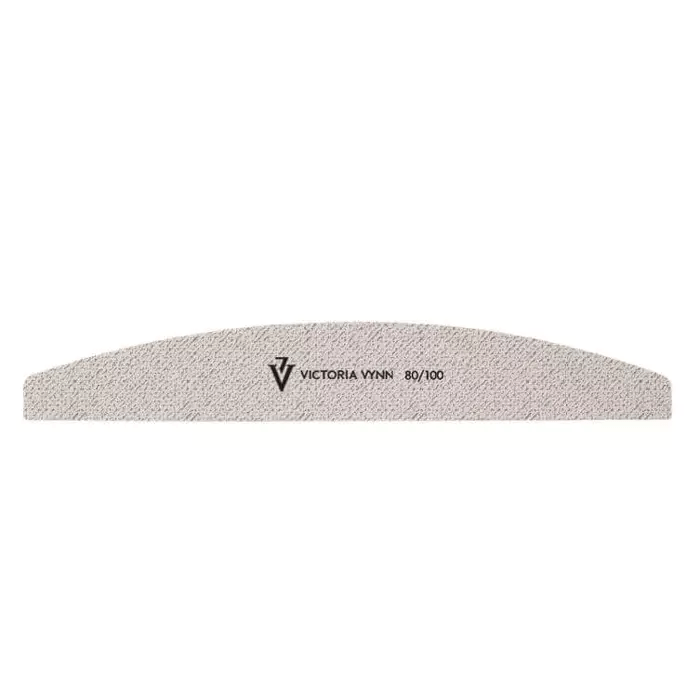 VICTORIA VYNN ™ Limes White Crescent file 80/100 - Elegance Beauty