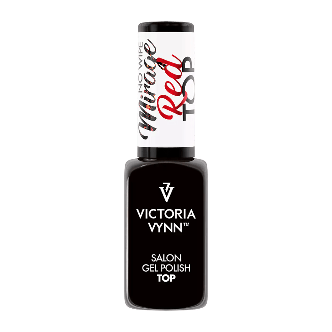 VICTORIA VYNN ™ Topcoat No Wipe Mirage Red - Elegance Beauty